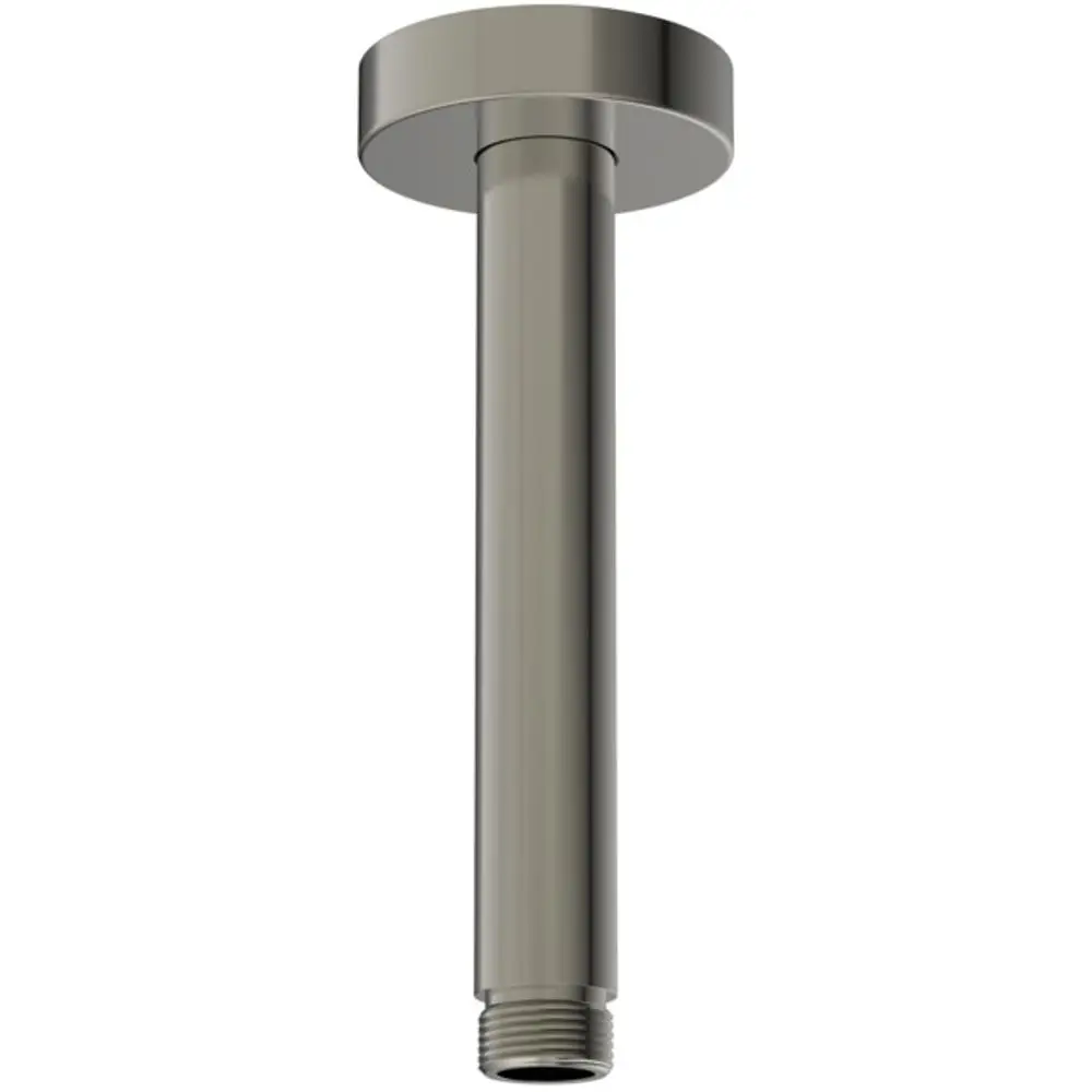 Deckenanschluss von Ideal Standard mit einer zylindrischen Form und Gewinde am unteren Ende, montierbar an der Decke für eine Dusche oder ein ähnliches Produkt.